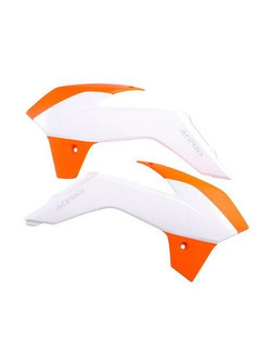 Owiewki od baku Acerbis KTM SX 85 (13-17) biało-pomarańczowe