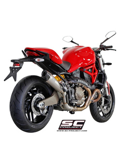 Tłumik SC-Project Conic Titanium + Carbon (Slip on) - Ducati Monster 821 [14-17]