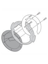 Mocowanie do tankbagów GIVI BF14 Tanklock, TanklockED Kawasaki/ Voge (wybrane modele)