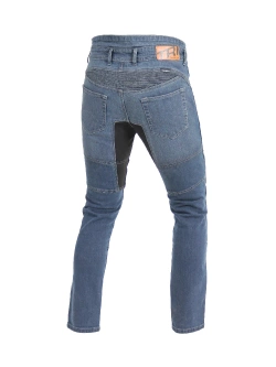 Jeansy motocyklowe Trilobite Parado dwuwarstwowe, niebieskie [skinny fit]