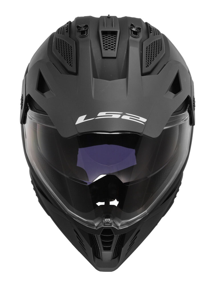 Kask adventure LS2 MX702 Pioneer II czarny matowy