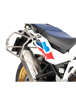 Zestaw: kufry boczne + stelaże Hepco&Becker Xplorer Cutout do Hondy CRF 1100L Africa Twin Adventure Sports (24-) czarne