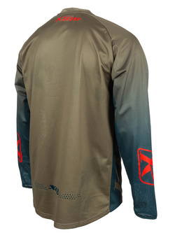 Bluza enduro Klim XC Lite zielono-niebieska