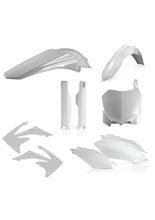 Pełny zestaw plastików Acerbis Honda CRF 250 R [11-13]/ 450 R [11-12] biały