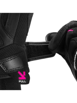 Rękawice motocyklowe damskie Shima Spark 3.0 czarno-różowe