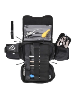 Torba na pas Acerbis Dromy czarno-biała [pojemność: 1,5 litra] 