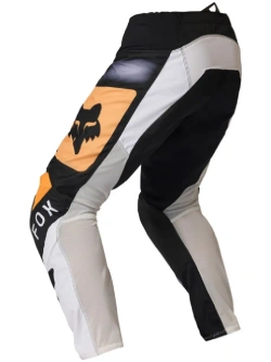 Spodnie cross Fox 180 Noble czarno-biało-pomarańczowe