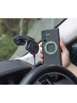 Zestaw do samochodu: etui na telefon iPhone 15 Plus + mocowanie Quad Lock