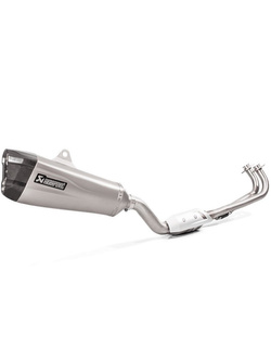 Pełny układ wydechowy Racing Line [Titanium + Carbon] Akrapović do Yamaha T-MAX [17-19]