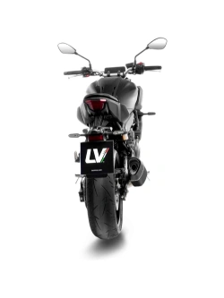 Kompletny układ wydechowy LeoVince LV-14 R czarny Yamaha MT-07 (21-) [z homologacją]