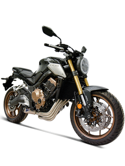 Kompletny układ wydechowy Termignoni Slip-On GP2R - RHT stal nierdzewna + kolektor do Honda CB650 R (19-20)