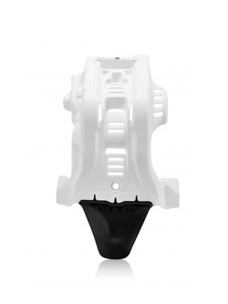 Płyta pod silnik Acerbis wybrane modele Husqvarna/ KTM/GasGas biało-czarna