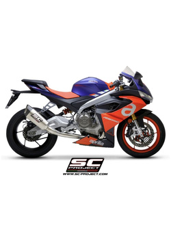 Pełny układ wydechowy 2-1 SC-Project SC1-R Aprilia RS 660 (20-) tytan