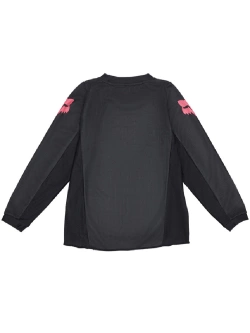 Bluza enduro dziecięca Fox 180 Blackout czarno-różowa