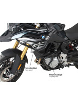 Crashbary górne Hepco&Becker BMW F 850 GS [18-23]