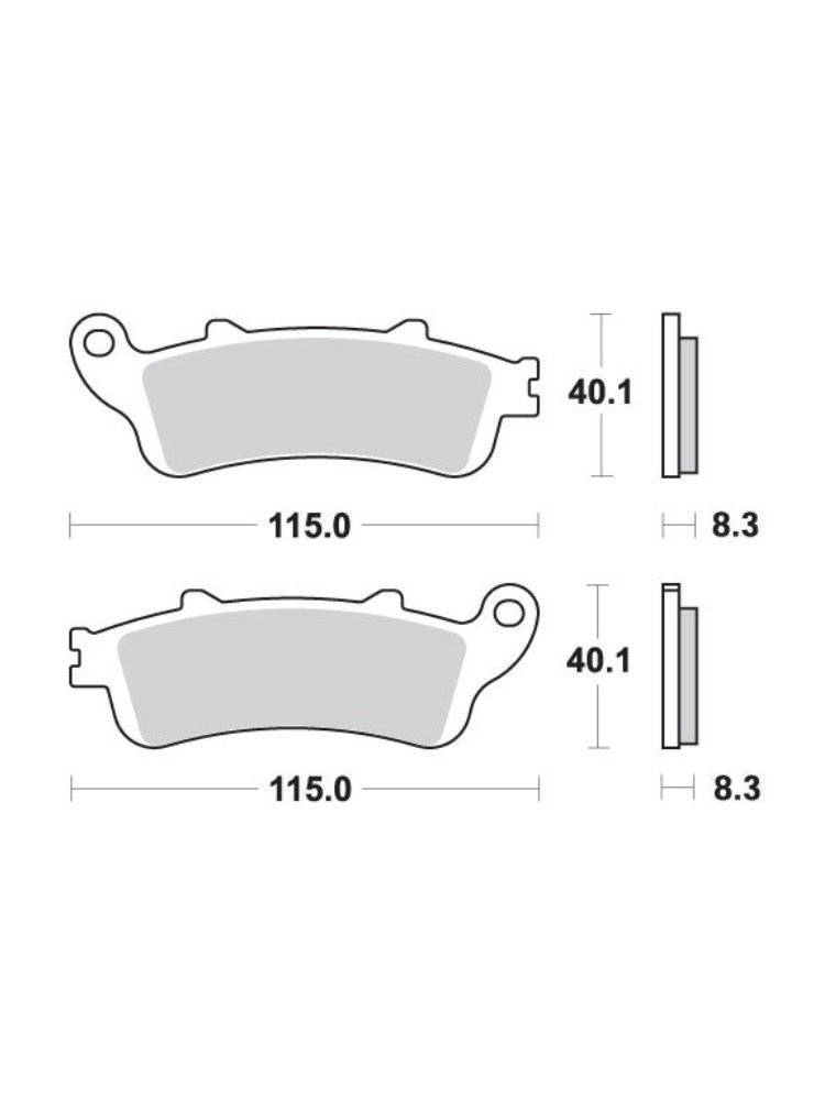 KLOCKI HAMULCOWE SBS 736 LS