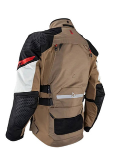 Kurtka motocyklowa tekstylna Leatt ADV MultiTour 7.5 brązowo-czarno-biała