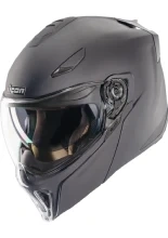 Kask modułowy Icon Threshold™ Solid czarny matowy