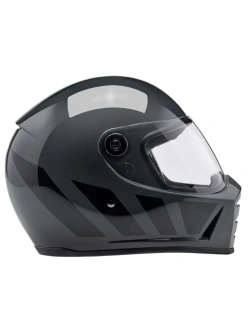 Kask integralny Biltwell Lane Splitter Inertia szaro-czarny