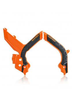 Osłony ramy Acerbis X-Grip KTM (wybrane modele) czarno-białe