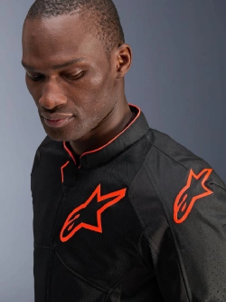 Kurtka motocyklowa tekstylna Alpinestars Viper V4 Air czarno-czerwona