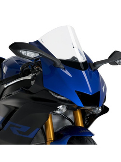 Szyba motocyklowa wyścigowa Puig Yamaha YZF-R6 (17-20)/ YZF-R7 (22-)/ YZF-R6 Race (21-) przezroczysta