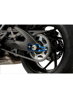 Napinacze łańcucha PUIG Suzuki GSX-S1000 (15-)/ GSX-S1000GX/Sport/Touring (24-) niebieskie