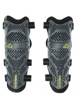 Nakolanniki motocyklowe Acerbis Impact Pro szaro-żółte