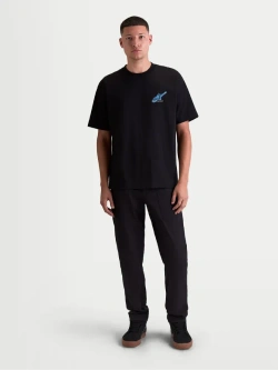 Koszulka z krótkim rękawem Alpinestars Ghost Oversized CSF czarna