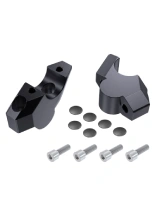 Podwyższenie kierownicy Hepco&Becker Honda 750 X-ADV (17-24) [30 mm w górę, 21 mm w tył] czarne