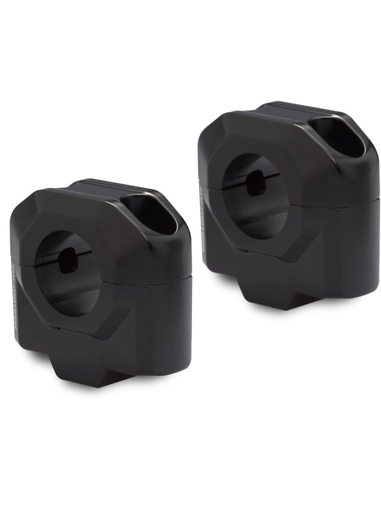 Zestaw podwyższający kierownicę SW-MOTECH Aprilia, Honda, Benelii, KTM, Suzuki, Yamaha (wybrane modele) [H: 30mm] czarny