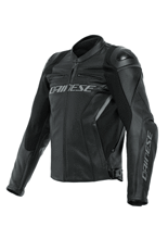 Kurtka motocyklowa skórzana Dainese Racing 4 [rozmiary niestandardowe] czarna