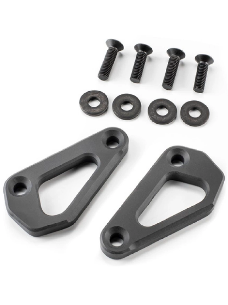 Mocowanie toreb w miejscu tylnych podnóżków Kriega Os-Footrest Eliminator Aprilia Tuareg 660