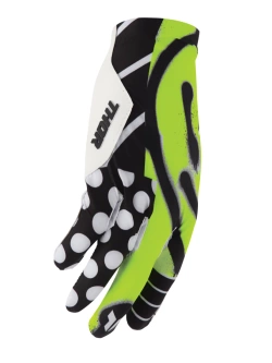 Rękawice cross Thor Sportmode Anarchy żółto-czarne