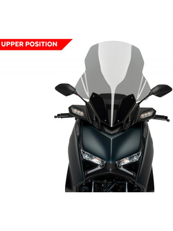 Szyba motocyklowa turystyczna PUIG Yamaha X-Max 125 / 300 (23-) lekko przyciemniana