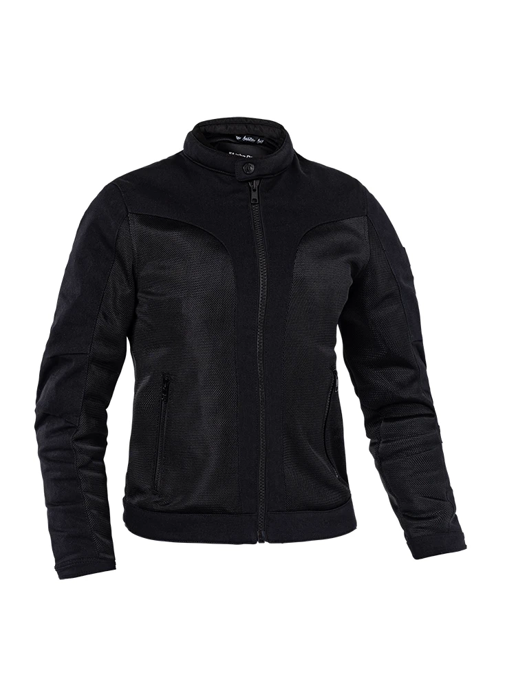 Kurtka motocyklowa tekstylna damska John Doe Aero Mesh czarna