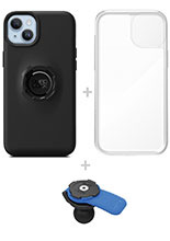 Zestaw: etui na telefon iPhone 14 Plus + wodoodporny pokrowiec + uchwyt kulowy Quad Lock