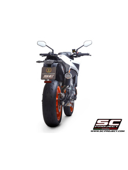 Tłumik SC-Project CR-T M2 Carbon + Titanium (Slip on) - KTM 890 Duke [20]