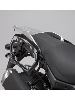 Zestaw: kufry boczne DUSC M + stelaże PRO SW-Motech Suzuki DL 650 V-Strom (16-25) [poj.: 2 x 33 l]