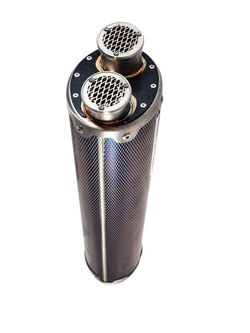 Tłumik G.P.R Dual Poppy do Benelli TRK 502 (21-23) Stal Nierdzewna