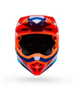 Kask enduro Bell MX-10 Mips pomarańczowo-niebieski