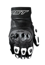 Rękawice motocyklowe skórzane RST Freestyle 3 D3O czarno-białe