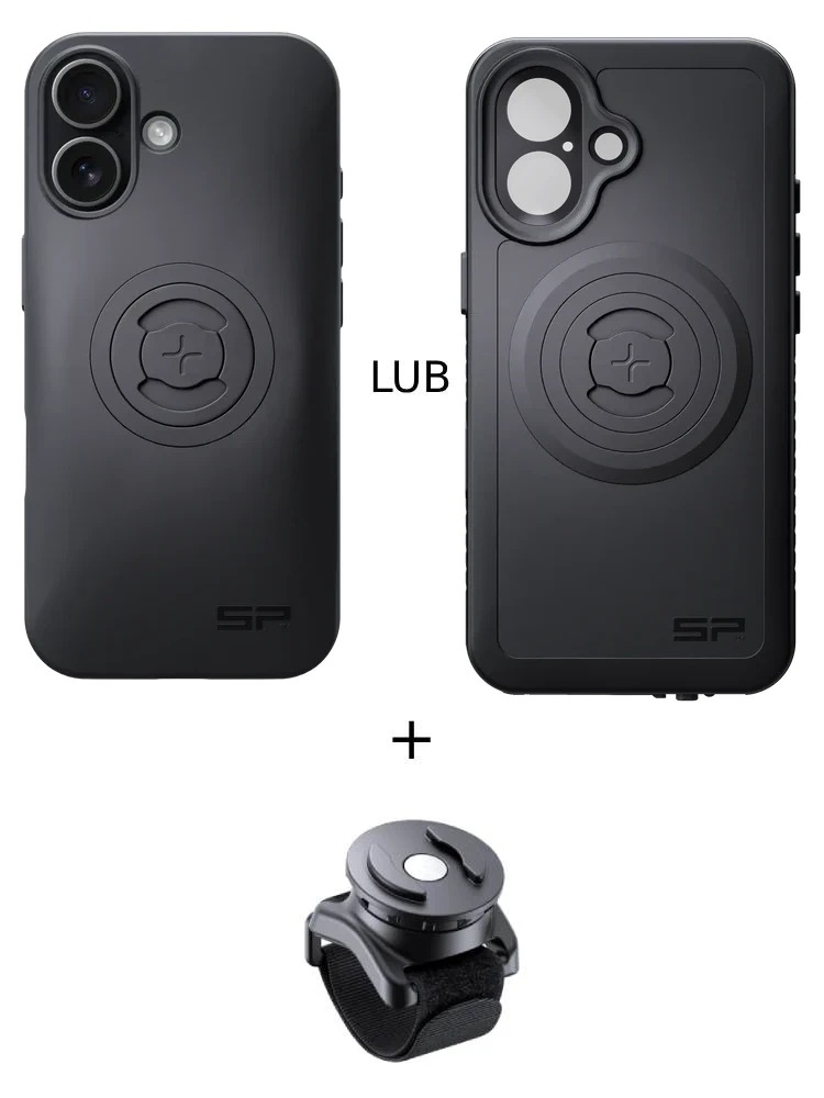 Zestaw: etui na telefon iPhone 17 + uchwyt na rzep SPC+ SP Connect