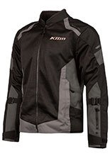 Kurtka motocyklowa tekstylna Klim Induction czarno-szara