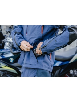 Kurtka motocyklowa tekstylna Klim Kodiak niebiesko-czerwona