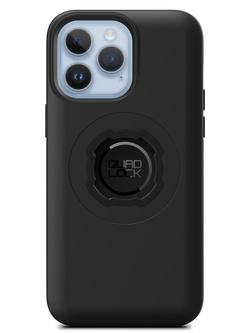 Zestaw na motocykl: etui MAG na telefon iPhone 14 Pro Max (magnetyczne) + wodoodporny pokrowiec MAG + mocowanie Quad Lock