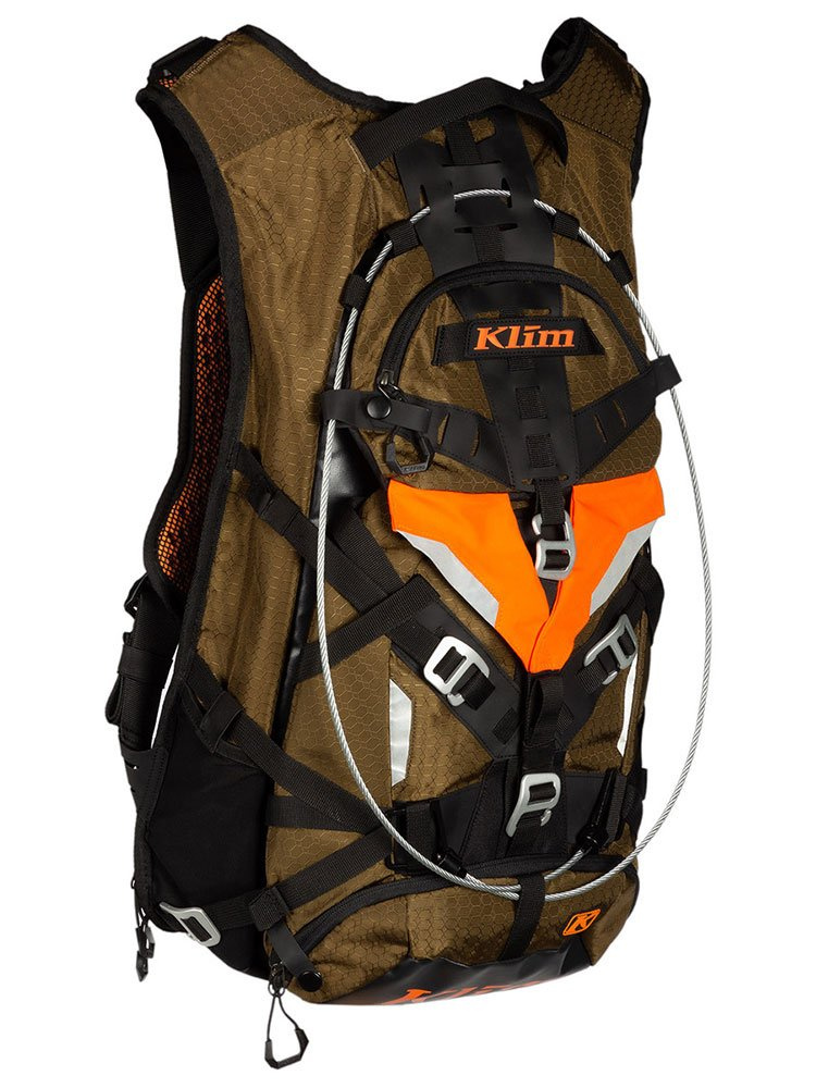 Plecak motocyklowy Klim Tek Pak brązowy