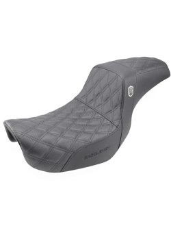 Kanapa motocyklowa dla kierowcy i pasażera Saddlemen SDC Performance Pro Series Gripper Harley Davidson FXD/ FXDWG/ FLD Dyna (wybrane modele) (06-17) czarna