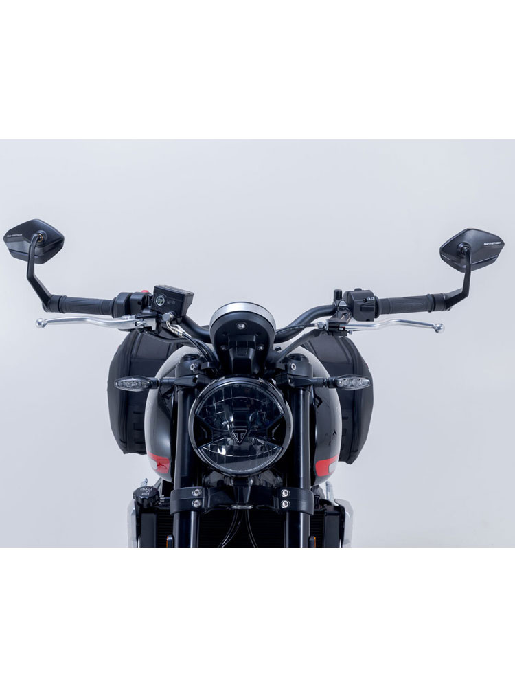 Lusterka motocyklowe Sw-Motech Sport na koniec kierownicy Triumph (wybrane modele)