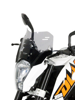 Szyba motocyklowa MRA Spoiler "S" KTM Duke 125/ 200/ 250/ 390 (-16) przyciemniana